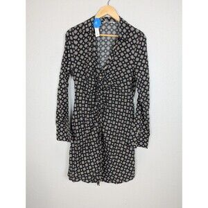 CUPSHE‎ Women's Floral 3/4 Sleeve Mini Dress Smocked M